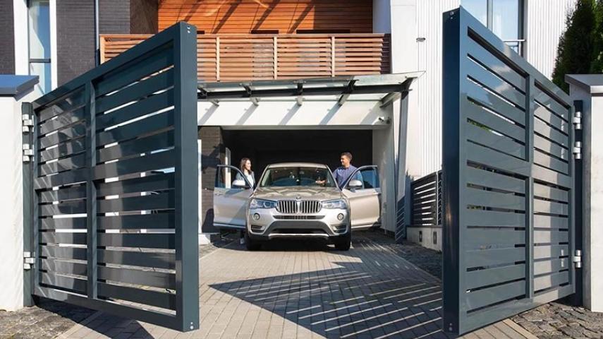 распашные ворота в Анапе